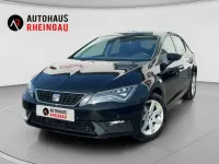 Używany Seat Leon Style 110 KM (80 kW) 2018 Czarny Sedan/Limuzyna