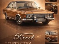 Second-hand Ford 26M 125 CP (91 kW) 1971 Bej Berlinǎ