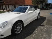 Gebraucht Mercedes SL500 387 PS (284 kW) 2009 Weiß Cabrio