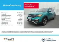 Usado VW T-Cross Active 110 CV (80 kW) 2021 Turquesa SUV