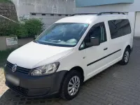 Gebraucht VW Caddy Maxi 105 PS (77 kW) 2011 Weiß Van / Kleinbus