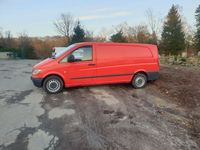 gebraucht Mercedes Vito W639 Mixto extra Lang 110PS HU 08.2025 EZ 2007 rot