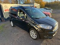 Gebraucht Ford Tourneo Courier 101 PS (74 kW) 2017 Schwarz Van / Kleinbus