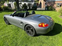 Gebraucht Porsche Boxster 220 PS (161 kW) 2001 Grau Cabrio