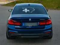 Gebraucht BMW M550 Sport Line 462 PS (339 kW) 2017 Blau Limousine
