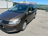 Gebraucht VW Sharan 140 PS (102 kW) 2014 Braun Van / Kleinbus