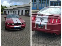 Gebraucht Ford Mustang GT 320 PS (235 kW) 2009 Rot Coupé