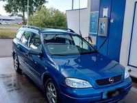 Usata Opel Astra 101 CV (74 kW) 2002 Blu Station wagon