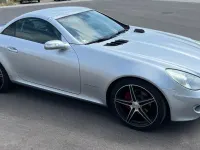 Gebraucht Mercedes SLK200 163 PS (119 kW) 2005 Silber Cabrio