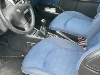 Gebraucht Peugeot 206 63 PS (46 kW) 2000 Schwarz Kleinwagen