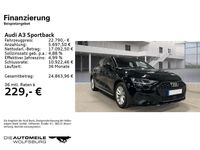 Gebraucht Audi A3 Ambiente 150 PS (110 kW) 2022 Brillantschwarz Limousine