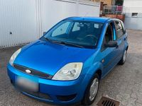 Gebraucht Ford Fiesta 58 PS (42 kW) 2003 Blau Kleinwagen