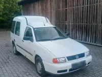 Gebraucht VW Caddy 68 PS (50 kW) 2002 Weiß Van / Kleinbus
