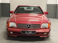 Gebraucht Mercedes SL500 326 PS (239 kW) 1990 Rot Cabrio