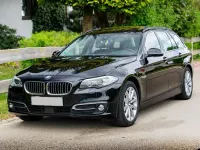 Gebraucht BMW 525 Luxury Line 218 PS (160 kW) 2016 Black sapphire metallic Kombi