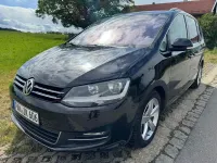 Gebraucht VW Sharan Highline 140 PS (102 kW) 2015 Schwarz Van / Kleinbus