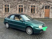Gebraucht VW Golf Cabriolet 101 PS (74 kW) 1998 Grün Cabrio