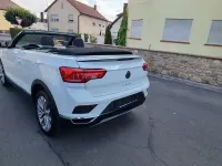 Gebraucht VW T-Roc Cabriolet Style 110 PS (80 kW) 2022 Weiß Cabrio