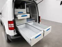 Gebraucht VW Caddy Pro 109 PS (80 kW) 2012 Weiß Van / Kleinbus