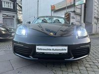 Gebraucht Porsche 718 Boxster 299 PS (219 kW) 2018 Tiefschwarzmetallic Cabrio