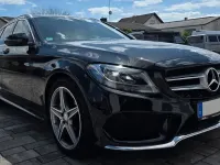 Gebraucht Mercedes C180 AMG line 156 PS (114 kW) 2015 Schwarz Limousine