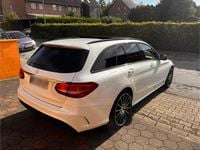 Gebraucht Mercedes C300 AMG line 245 PS (180 kW) 2015 Weiß Kombi