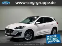 Gebraucht Ford Kuga Vignale 150 PS (110 kW) 2021 Weiß, arktis weiß metallic SUV