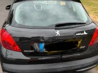 Gebraucht Peugeot 207 73 PS (53 kW) 2008 Schwarz Kleinwagen