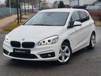 Gebraucht BMW 225 Active Tourer Luxury Line 136 PS (100 kW) 2016 Weiß Van / Kleinbus