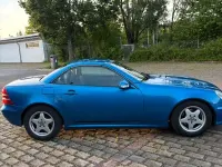 Gebraucht Mercedes SLK200 163 PS (119 kW) 2000 Blau Cabrio