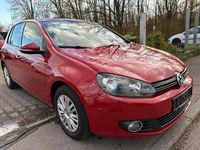 Gebraucht VW Golf VI Team 122 PS (89 kW) 2010 Rot Kleinwagen