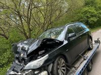gebraucht BMW 525 E61 d Bj.2008 Unfall!! Navi Leder Automatik Reifen NEU!