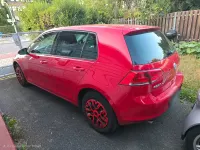 Gebraucht VW Golf VII 110 PS (80 kW) 2015 Rot Kleinwagen