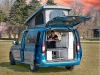 Gebraucht VW Caddy California 122 PS (89 kW) 2021 Candyweiss Van / Kleinbus