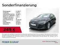Gebraucht Audi A3 Comfort 204 PS (150 kW) 2022 Brillantschwarz Limousine