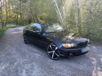 Gebraucht BMW 320 Cabriolet 170 PS (125 kW) 2004 Schwarz Cabrio