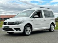 Gebraucht VW Caddy 125 PS (91 kW) 2018 Weiß Van / Kleinbus