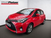Gebraucht Toyota Yaris Comfort 90 PS (66 kW) 2015 Rot Kleinwagen
