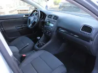 Gebraucht VW Golf VI Comfortline 105 PS (77 kW) 2012 Silber Kombi