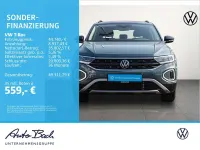 Gebraucht VW T-Roc Goal 150 PS (110 kW) 2025 Petroleum blue metallic/schwar SUV
