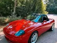 Gebraucht Fiat Barchetta 131 PS (96 kW) 1997 Rot Cabrio