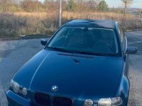 Gebraucht BMW 316 Compact 115 PS (84 kW) 2004 Blau Kleinwagen