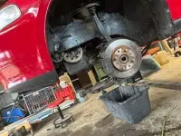 Gebraucht Honda Civic 75 PS (55 kW) 1992 Rot Kleinwagen