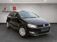 Gebraucht VW Polo Match 69 PS (50 kW) 2013 Schwarz Kleinwagen