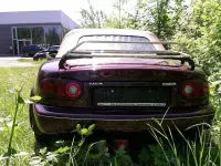 Gebraucht Mazda MX5 90 PS (66 kW) 1996 Rot Cabrio