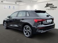 Używany Audi A3 Advanced 190 KM (139 kW) 2022 Czarny Sedan/Limuzyna