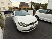 Gebraucht VW Golf Cabriolet Match 160 PS (117 kW) 2012 Weiß Cabrio