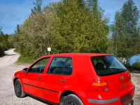 Gebraucht VW Golf III 1998 Rot Limousine