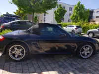 Gebraucht Porsche Boxster 245 PS (180 kW) 2007 Schwarz Cabrio
