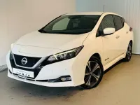 Gebraucht Nissan Leaf N-Connecta 110 kW (150 PS) 2018 Weiß Kleinwagen